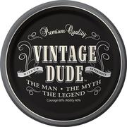 Vintage Dude 60th Birthday Tableware Kit for 8 Guests